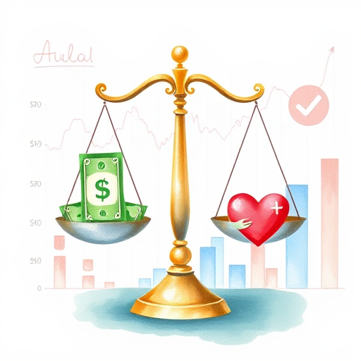 Iskusstvo nakhodit balans mezhdu dokhodom i blagotovritelnostyu v usloviyakh finansovogo defitsita